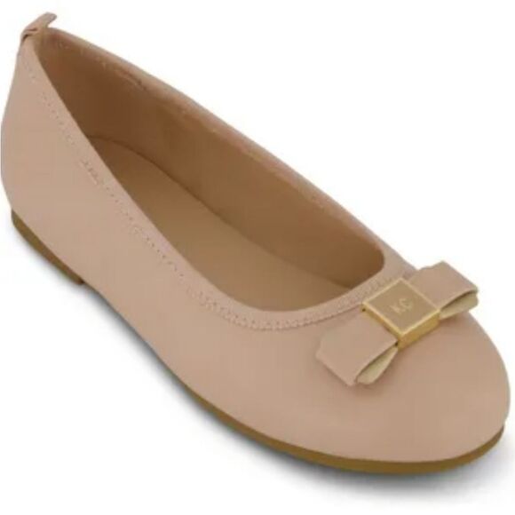 🔸️NWT Nautica "Cliona" Beige Bow Adorned Ballet Flats Size 8.5 - Picture 1 of 10